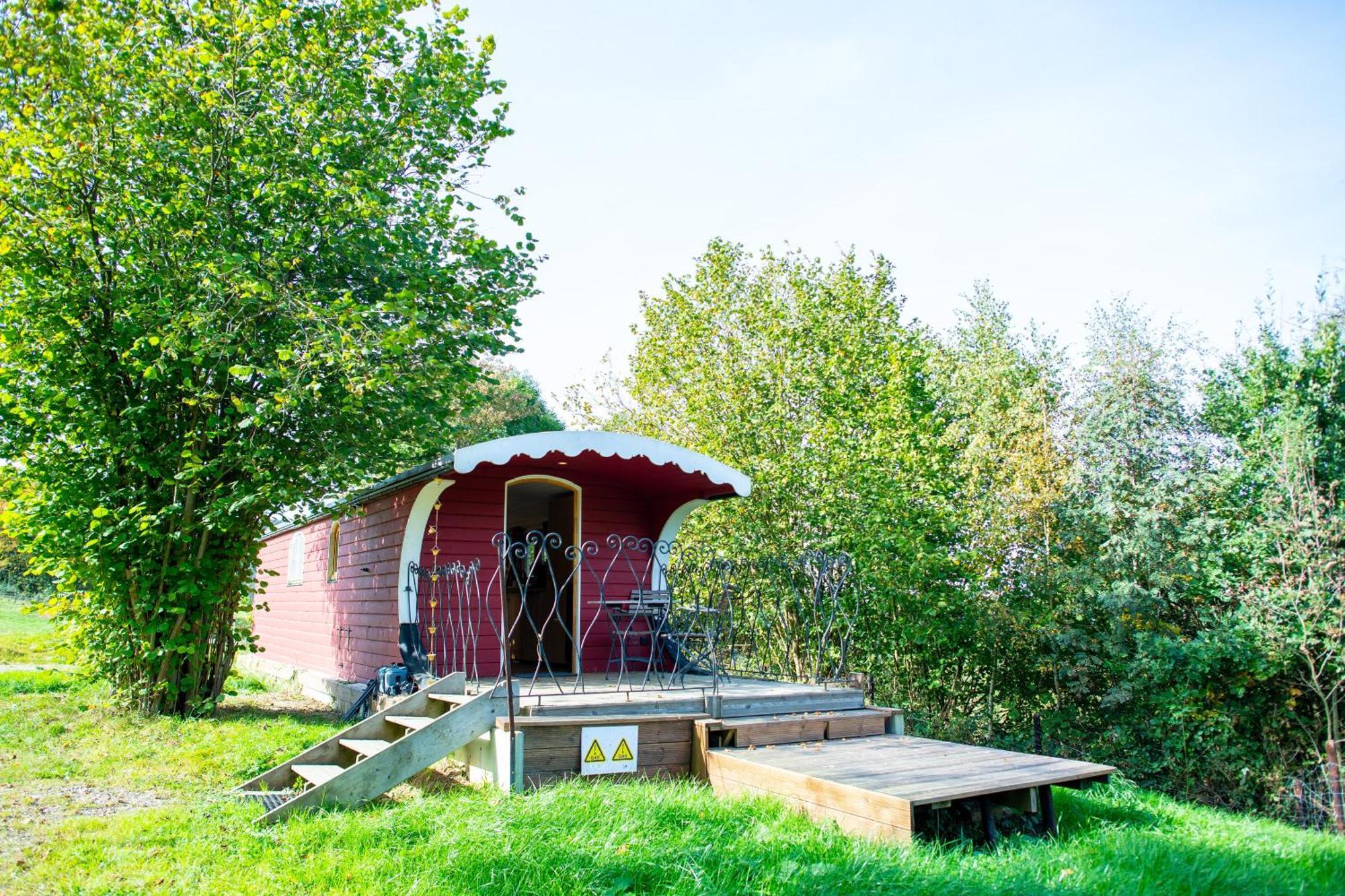 La Tiny House De La Bergerie Villa Lierneux Екстериор снимка