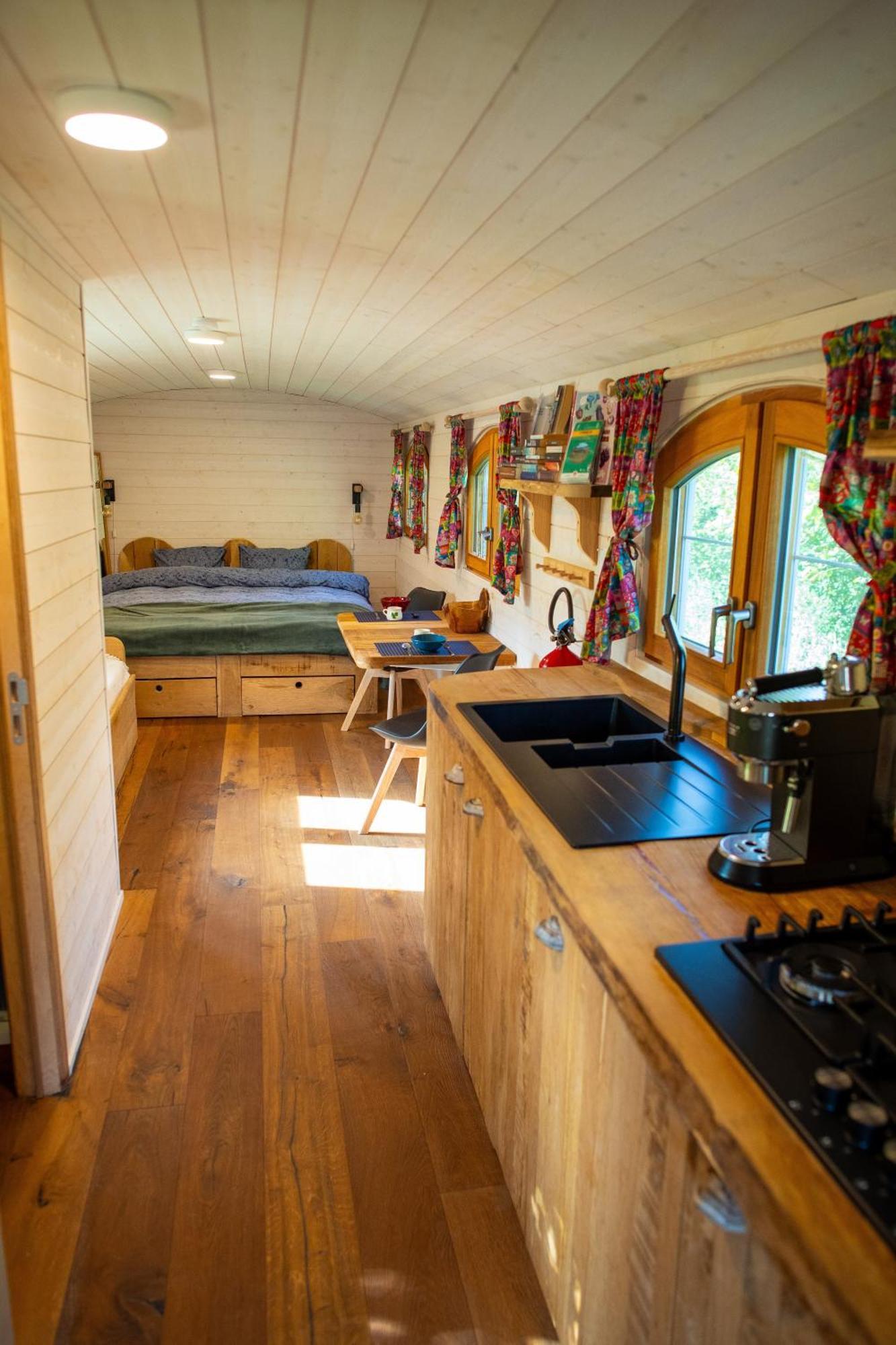 La Tiny House De La Bergerie Villa Lierneux Екстериор снимка